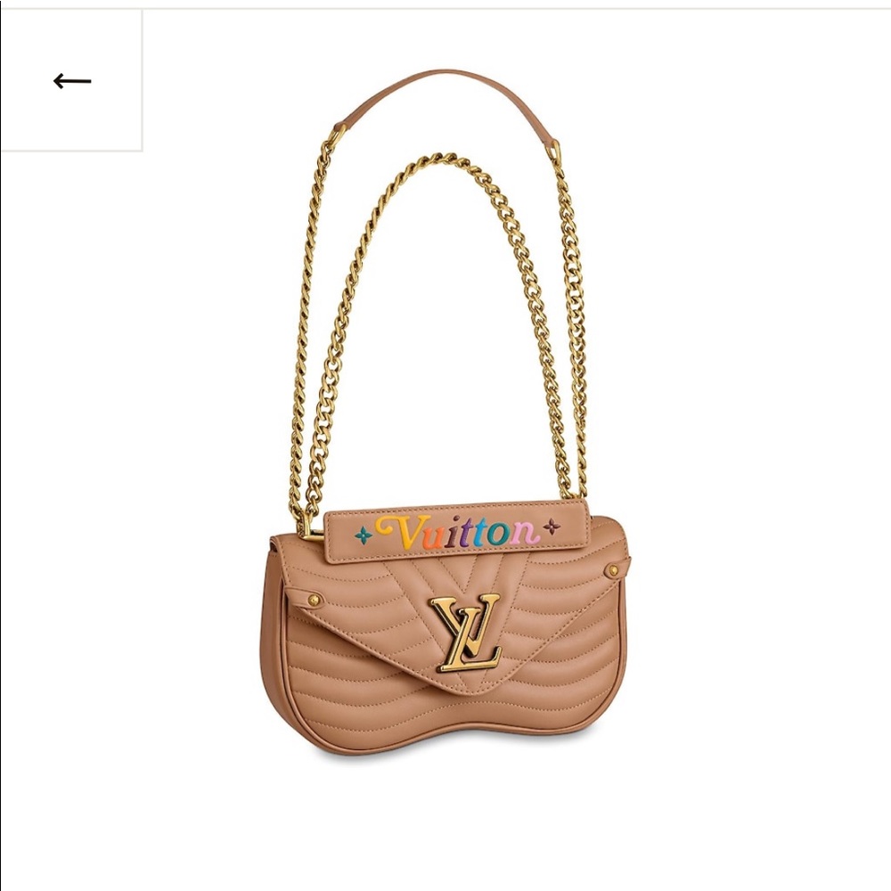 SOLD- Louis Vuitton New Wave Bag color hazelnut